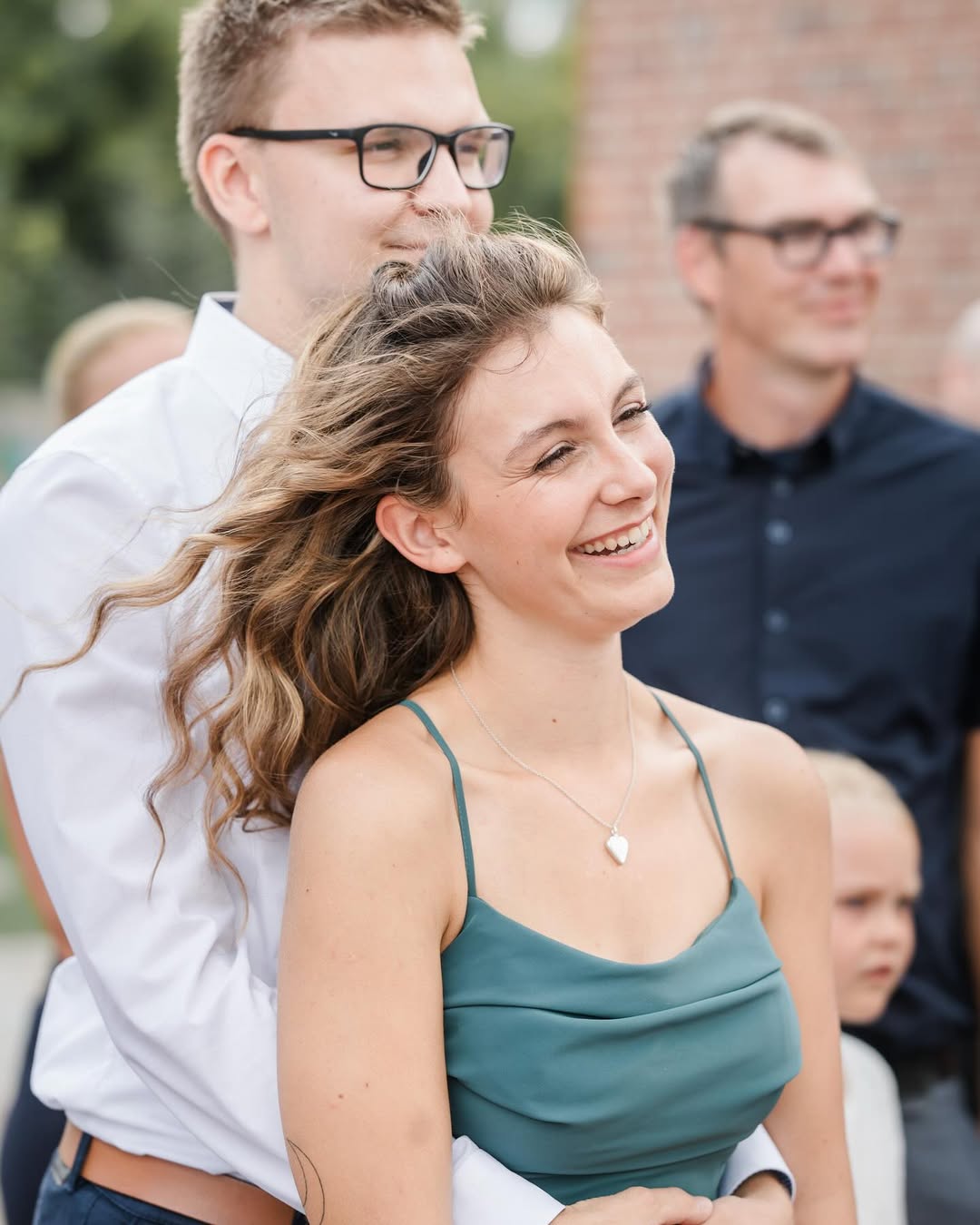 Romantisches Paarportrait im Abendlicht – Instagram Post von Stine Photography